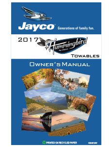 2017 Hummingbird Manual